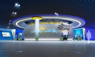 成都规划馆 - 全影汇- 产业数字化转型服务者 - 多媒体科技企业展馆展厅 规划馆 博物馆